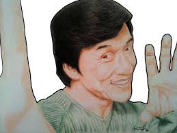 Carlos Velasquez Art Canvas Prints - Jackie Chan Canvas Print by Carlos Velasquez Art - jackie-chan-carlos-velasquez-art