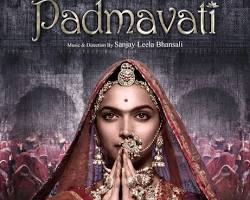 Image of Padmaavat Movie Poster featuring Deepika Padukone