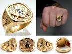 Gordon Spurlockaposs Masonic Rings