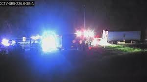 1 airlifted after crash shuts down southbound I-95 in Brevard County, troopers say
