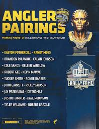 Bassmaster anglers, football Hall of Famers to compete in Clayton