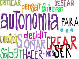 Resultado de imagen para imagenes de autonomía