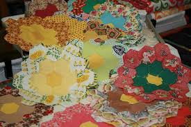 Résultat de recherche d'images pour "grandmothers flower garden quilt"