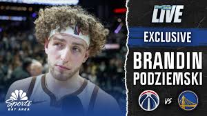 Brandin Podziemski happy to take advantage of larger Warriors opportunity