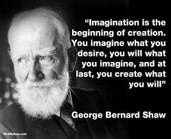 On Imagination - George Bernard Shaw Quotes via Relatably.com