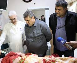 عیادت استاندار سمنان از دانشجویان حادثه‌دیده/ تشریح آخرین وضعیت مصدومان حادثه اتوبوس دانشجویان