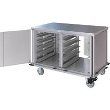 Dinex DXPTQC2T2DPT20 20 Tray Ambient Meal Delivery Cart