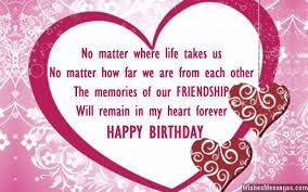 Birthday Wishes for Best Friend: Quotes and Messages | Sms Text ... via Relatably.com