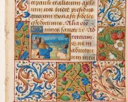 Immagine di medieval illuminated manuscript