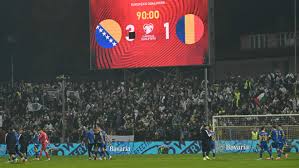 Ce nu s-a văzut la TV după &icirc;nfr&acirc;ngerea cu Bosnia: &bdquo;Rom&acirc;nii ...