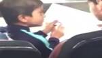 نجل ميسي يتجاهل والده.. ويشجع