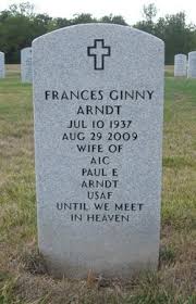 Frances Ginny Arndt (1937 - 2009) - Find A Grave Memorial - 95195520_134474239722