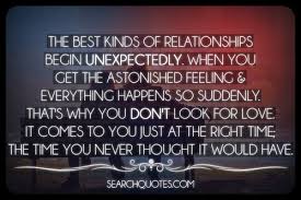 Quotes About Finding Love Unexpectedly. QuotesGram via Relatably.com