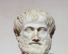 Antik Yunan bilim insanlarının gökyüzünü incelerken gösterildiği bir görsel resmi