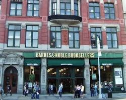 Image of Barnes & Noble bookstore in NYC