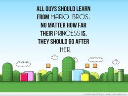 Mario Love Quotes. QuotesGram via Relatably.com
