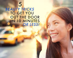 On the Run: 5 Beauty Tricks to Help You Get Out the Door in 10 Minutes ... - 5-TRICKS-TO-GET-YOU-OUT-THE-DOOR-IN-10-MINUTES-OR-LESS1