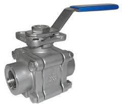 Manual Valves - Stainless Steel Ball - 3 Piece - Firesafe - AVS