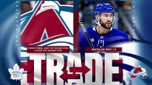 Avalanche Acquire Nicolas Roy: Stanley Cup Winner Joins Colorado
