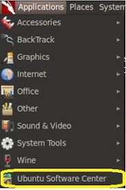 Cara Install Ubuntu Software Center di BackTrack 5 r3