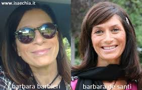 Somiglianza tra Barbara Barbieri e Barbara De Santi. In alcune pose ravviso una certa somiglianza tra Barbara Barbieri e Barbara De Santi del Trono over. - Somiglianza-tra-Barbara-Barbieri-e-Barbara-De-Santi