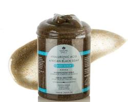 Gambar Natur E Moroccan Black Sugar Body Scrub