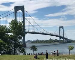 Image of Bronx–Whitestone Bridge Othmar Ammann pictures