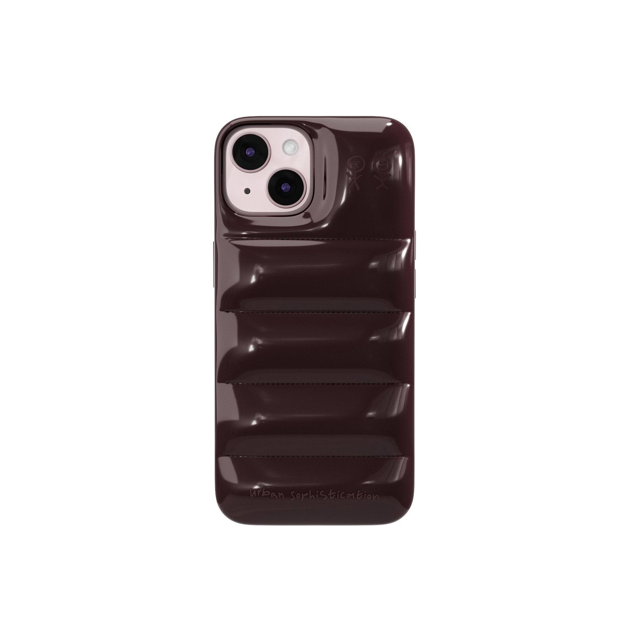 The Puffer Case Dark Cherry iPhone Pro