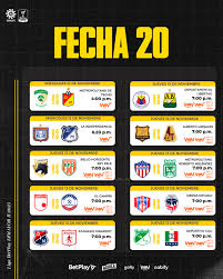 Liga BetPlay 2025-II: Definición de Cuadrangulares y Partidos Clave