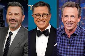 Late-Night Hosts Stephen Colbert, Jimmy Kimmel and More Launch Podcast