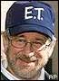 Director Steven Spielberg, left, and senior golfer Stewart Ginn. - spiel