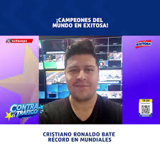 Exitosa Noticias. . 🔴🔵 #CampeonesDelMundo ⚽🏆| Cristiano Ronaldo se sumó a la lista de anotadores del Mundial 2026 tras marcar un doblete ante Uzbekistán que le significó sumar 10 desde su debut en este certamen en 2006 y ser el primero en anotar en