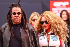 Beyoncé Dances in a Black Leather Jacket While Making Rare Appearance Supporting Husband Jay-Z