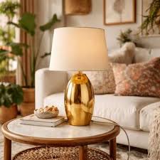 Folia Aged Metal Floor Lamp