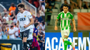 Valencia e Bétis se enfrentam após estreias distintas na La Liga