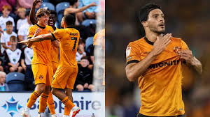 Raúl Jiménez se anota una asistencia en la goleada de Wolves vs Preston