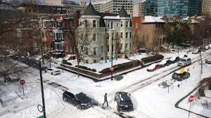 DC area stalled in snow and ice: Schools closed, transit limited as plows keep working