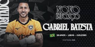 Botafogo anuncia contratação de dois goleiros e um lateral esquerdo