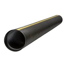 15"X20' DUAL WALL SOLID CORRUGATED PIPE - White Cap