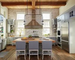 Gambar Rustic Industrial Kitchen