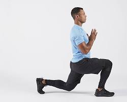 Image of person doing a lunges exercise