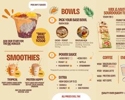 Happy Bowls Okinawa's menu boardの画像