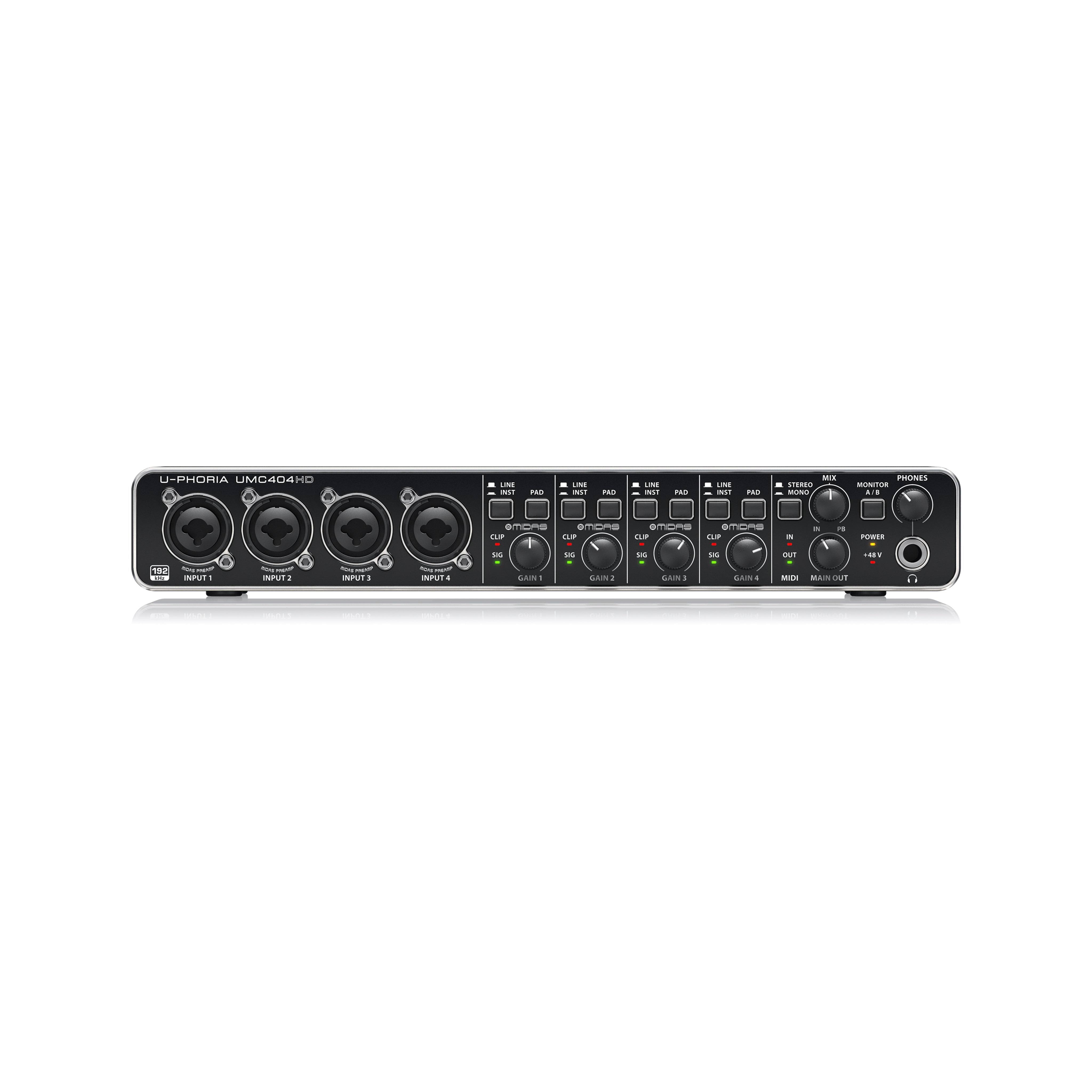 Behringer U-PHORIA UMC404HD USB Audio Interface