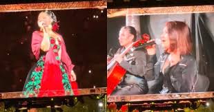 Se invitó sola: El incómodo video de Ángela Aguilar opacando a una corista de Nodal por el que ya la están funando