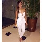 All white jumpsuit