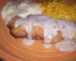 Image of Luby's Cafeteria chickenfried steak