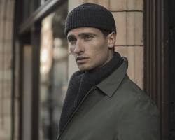 Image of man wearing a stylish beanie