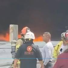Última hora | Se desploma aeronave en carretera Miguel Alemán en Pesquería, Nuevo León