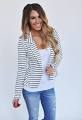 Striped blazer women