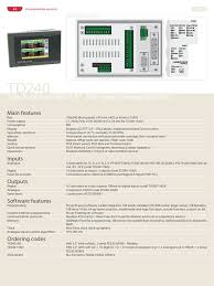 TD240 HMI Wiring and Features Guide | PDF | Programmable ...